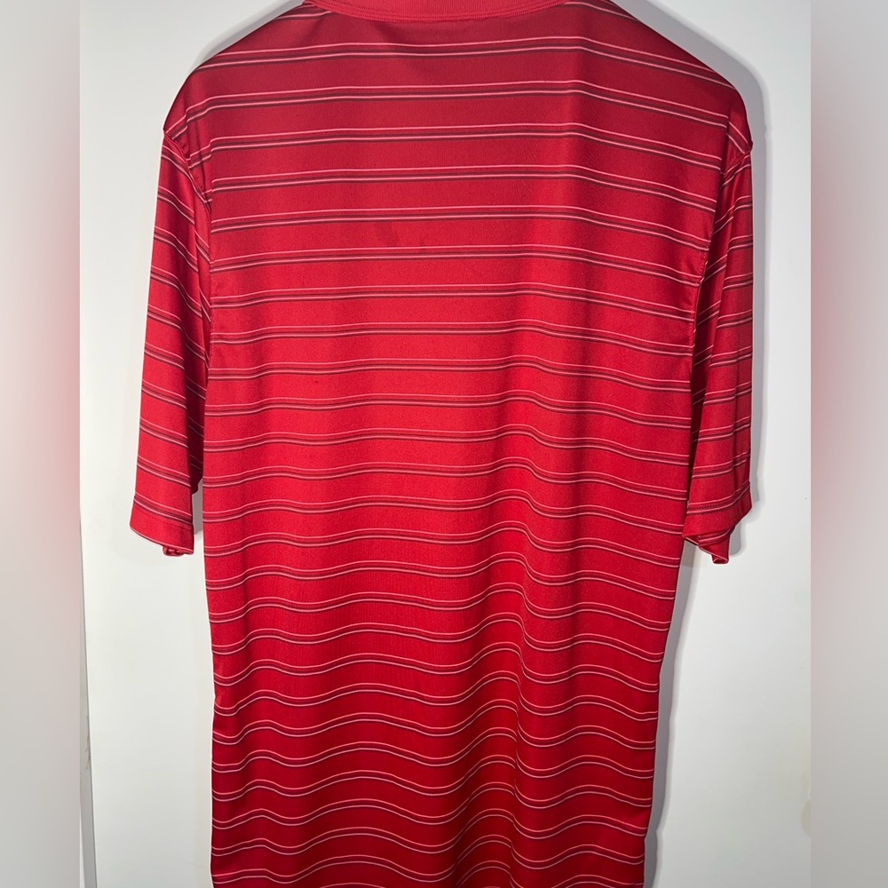 Men's Antigua Red Texas Rangers MLB Baseball Collared Polo Shirt Size XL - Picture 4 of 7
